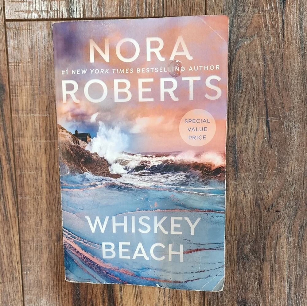 Whiskey Beach by Nora Roberts Paperback Adult Fiction Romance Paperback Novel